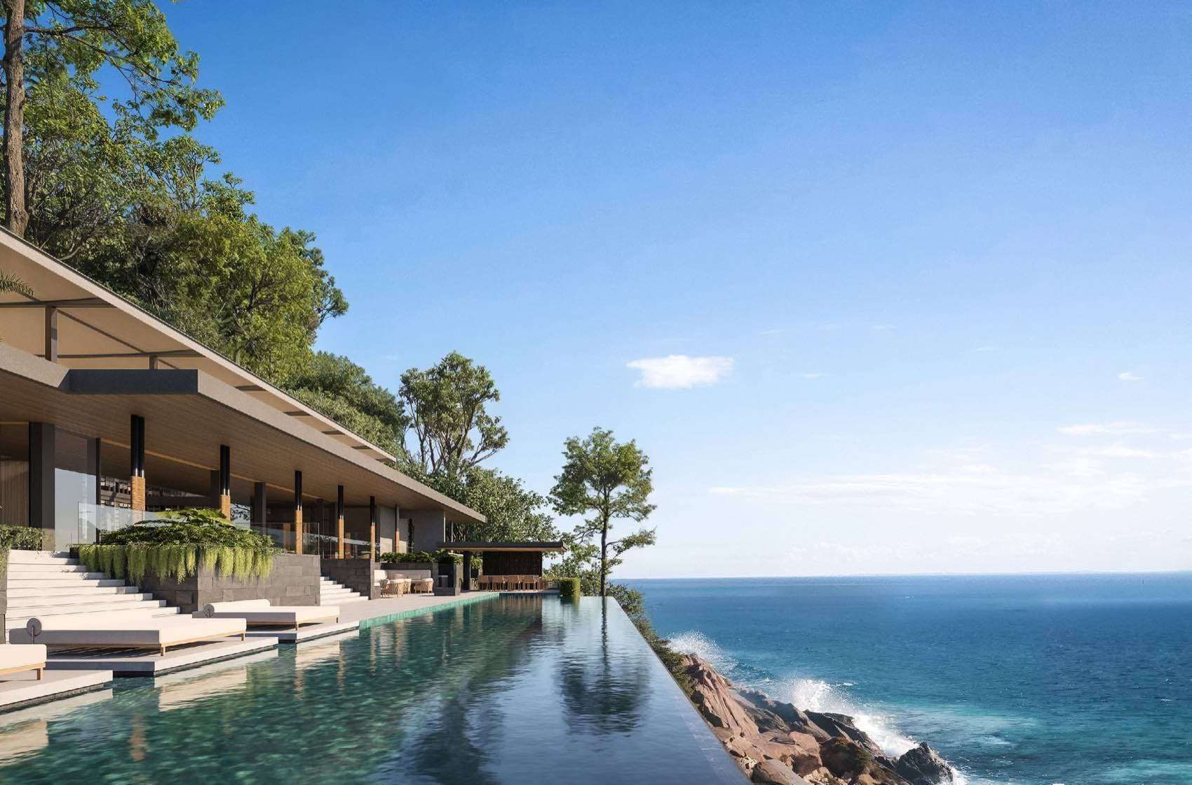Phuket Kamala Residences 安達曼海之上的無邊際泳池,效果圖