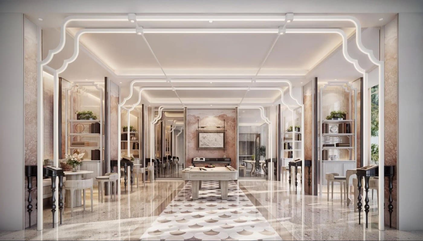 The Residences at InterContinental Phuket Resort(Kamala)住宅單位的電腦效果圖:向外望向 Kamala 灣