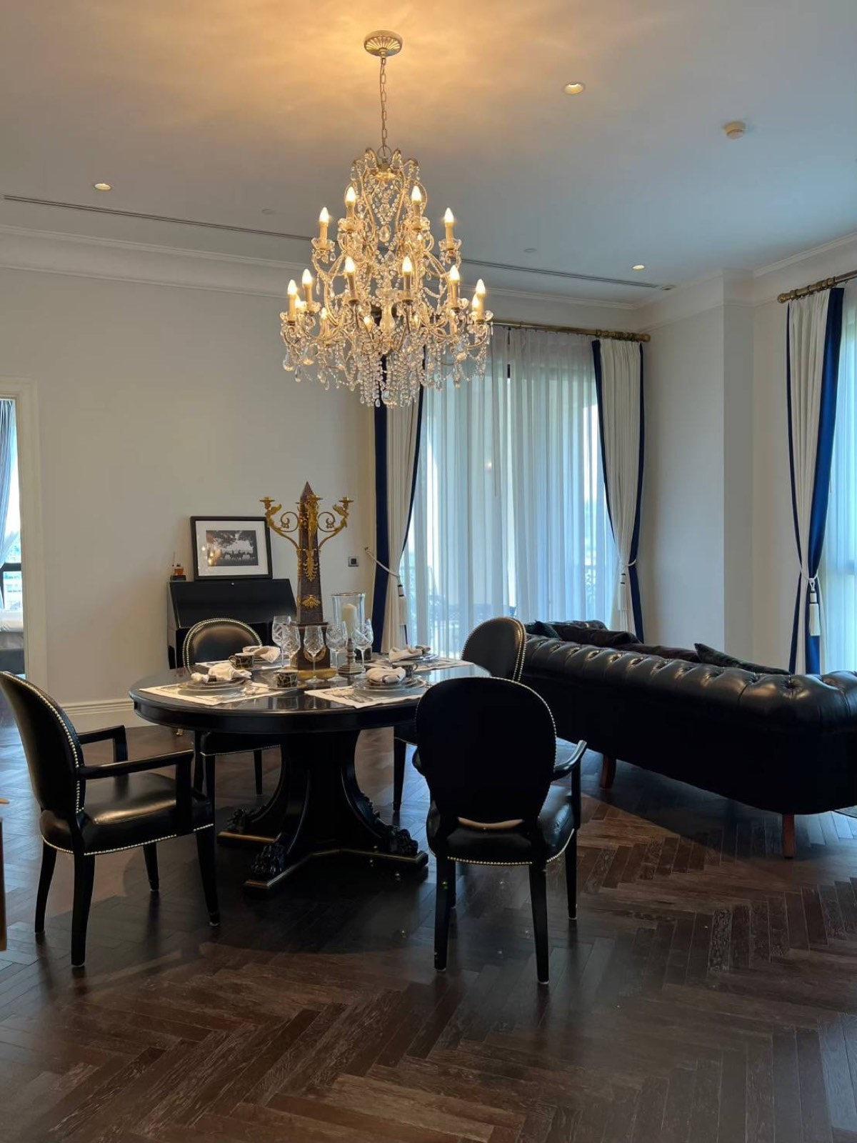 Sitting room sofa — a residence at 98 Wireless, Wireless Road, Bangkok