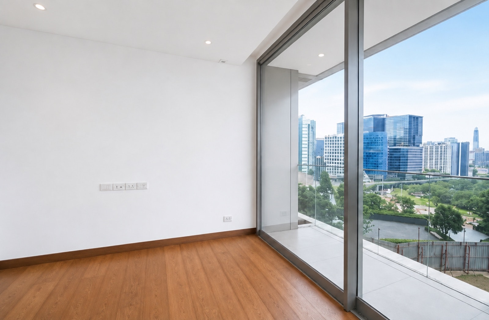Interior of a resale residence at Dusit Central Park, 946 Rama IV Road, Bangkok, a one-bedroom home with a park view over Lumphini Park