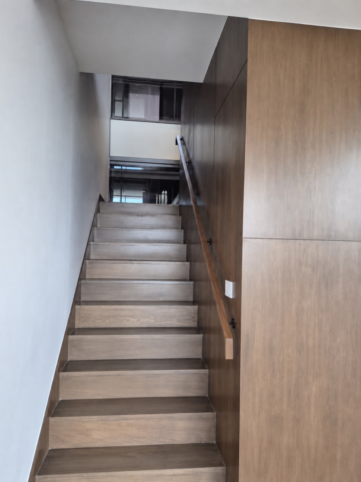 Interior of a resale residence at Dusit Central Park, 946 Rama IV Road, Bangkok, a two-bedroom duplex residence, unfurnished
