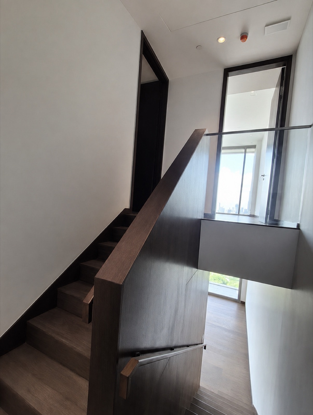 Interior of a resale residence at Dusit Central Park, 946 Rama IV Road, Bangkok, a two-bedroom duplex residence, unfurnished