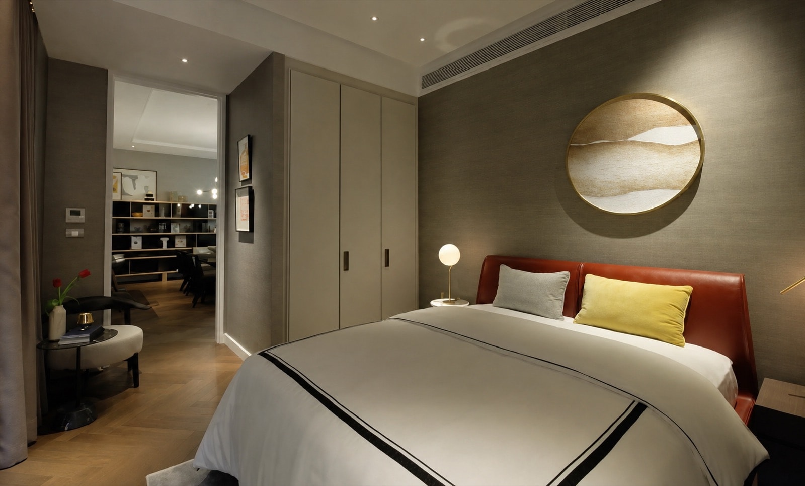Interior of a resale residence at Dusit Central Park, 946 Rama IV Road, Bangkok, a two-bedroom home with a park view over Lumphini Park