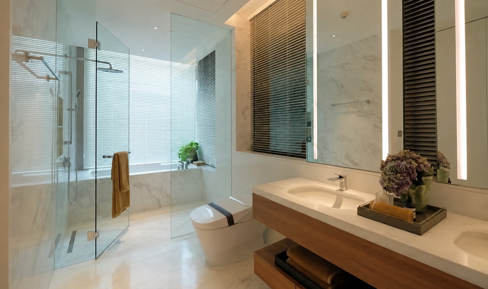Interior of a resale residence at Dusit Central Park, 946 Rama IV Road, Bangkok, a two-bedroom home with a park view over Lumphini Park